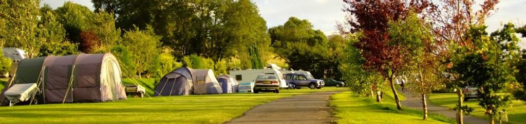 Devon Campervan rental campsite